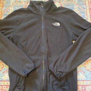 north face zip up fleece